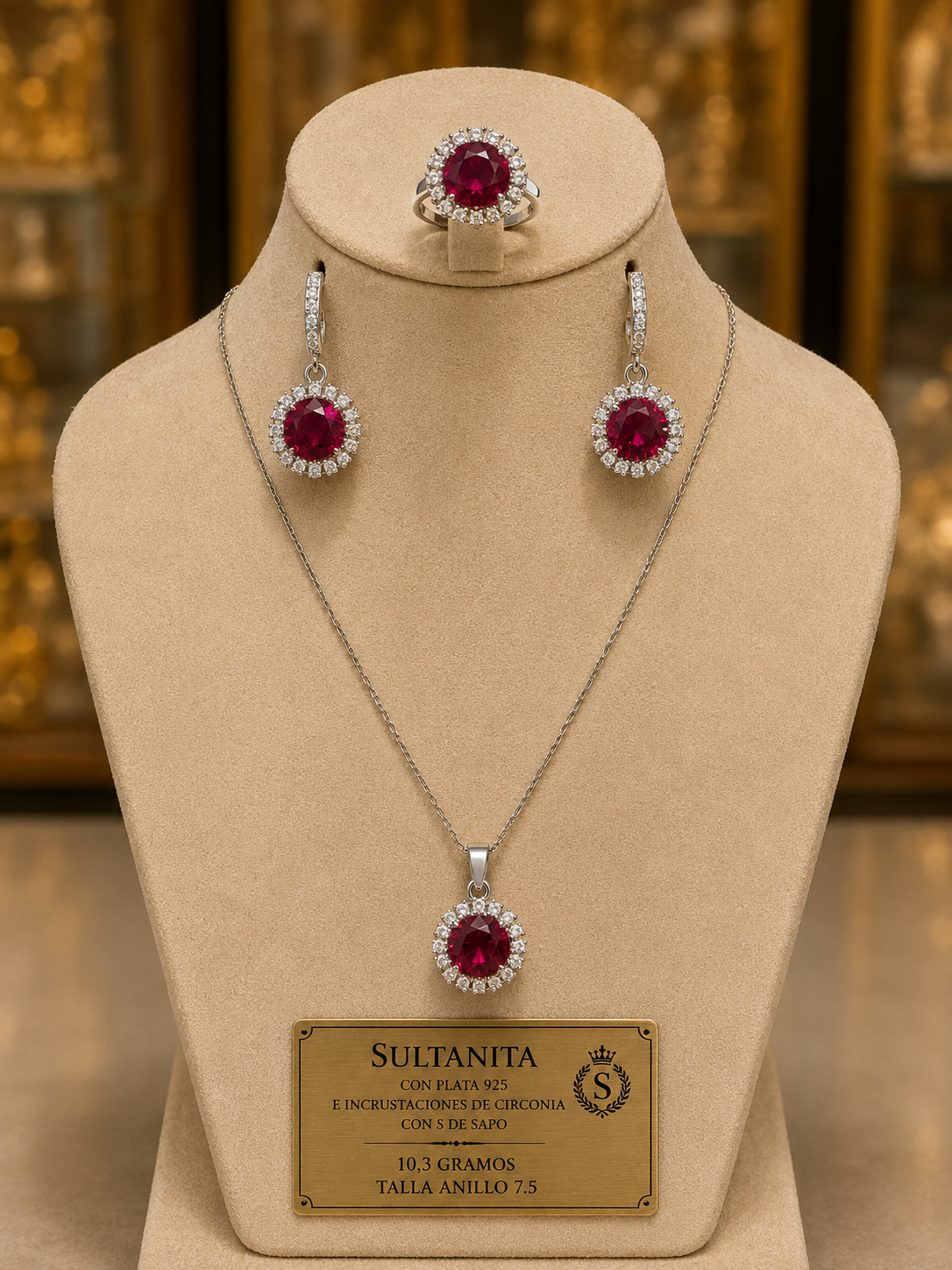 Set de Joyas Rosa